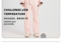 2025新款滑雪服女款单板双板防水加棉冬季保暖装备滑雪衣裤男套装