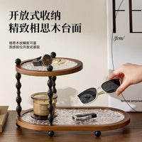ins化妆品空瓶样板间玻璃乳液分装卫生间摆件北欧风浴室柜装饰品