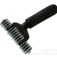 JN100-01地毯压轮 齿片滚轮 压辊 压实工具5”Carpet Seam Roller