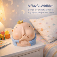 Pinching Nose Boy Sculpture, American Style Resin Figurine