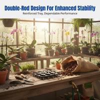 Flower Tray, Floral Sprouting Tray, PP Planting Tray, Durable Multi-Hole Nursery Tray