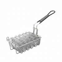 Taco Fryer Basket with Detachable Handle Grid Design Kitchen Tool Rigid