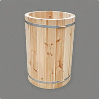 Traditional Round Beehive Handmade Wooden Beehive Barrel Eco-Friendly for Garden