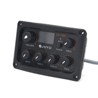 JOYO卓乐拾音器 EQ-505 5段EQ 民谣吉他扩音校音器 带调音 配硬棒