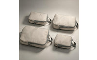 4 Pieces Space-Saving Travel Compression Packing Cube Set Compressible Compression Packing Cubes Expandable Travel Organizer Bags Lightweight for Travelers, Suitcases
