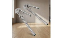 Drum Mounting Bracket Chrome-Finished Tom Mount with Clamp Rust-Resistant Tom Drum Mount for Drummers
