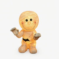 Mummy Figurine with Light Glowing Mummy Figurine Cute for Entryway