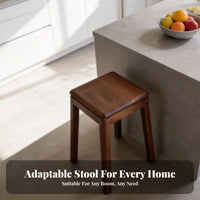 Stackable Square Stool Modern Minimalist Design Square Top Stackable Stool