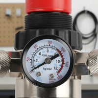 Moisture Separation Air Compressor Oil Water Separator Easy to Adjust Air Compressor Water Separator Sturdy Material Pressure Regulator Filter for DIY Users, Mechanics, Workshop, Garage