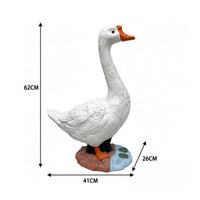 Goose Statue Outdoor Garden Goose Large for Yard, Patio, Gardeners, Homeowners
