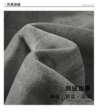羊羔绒棉衣男潮摇粒绒冬季加绒加厚青少年羊羔毛初高中生棉服外套
