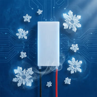 Compact Peltier Module Rectangular Peltier Cooling Module Simple Thermoelectric Cooler Advanced for DIYers, Hobbyists, Temperature Control, Refrigeration