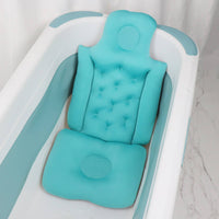 Full Body Bath Pillow Breathable Bathtub Backrest Cushion Adjustable for Adults