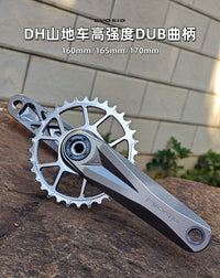 EVOSID Mountain Bike Crankset DUB 29 Axle Enduro DH XC High Strength GXP Direct Mount Chainring