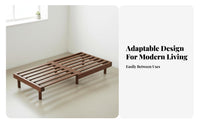 Space-Saving Extendable Daybed two-in-single Function Sleeper Sofa Pull-sliding Bed Mechanism transformable Couch Minimalist aesthetic for Overnight Guests, Apartment Dwellers, Homeowners, Small Spaces, Guest Room, Studio Flat, Office