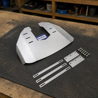 Outboard Engine Hydrofoil Improves Planing Anti-Bow Elevation Plate Reduce