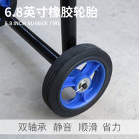 船外机中号折叠推车马达推进器便携手拖车大载重舷外机展示支架