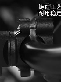 Aluminum Motorcycle Fishing Rod Holder with Multi-Directional Rotation