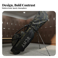 Golf Stand Bag Multifunctional Portable Golf Club Bag Multiple Storage Pockets Athletic Gear for Travel, Driving Range