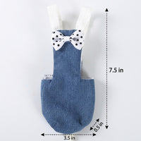 Parrot Bird Diaper Polka Pattern, Bird Diaper with Built-in Waterproof Inner, Parrot Pants for Adult Outdoor Bird Wear