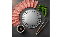 Japanese Grilled Meat Grill Plate Multipurpose Korean Grill Pan Cooking Cast Steel Barbecue Grate for Restaurants
