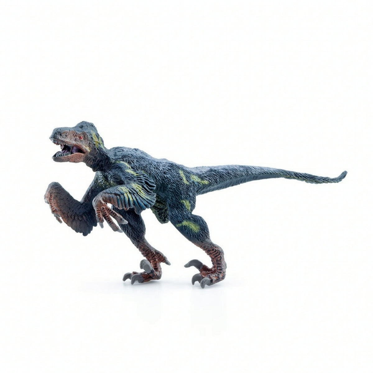 Utahraptor Figurine Detailed Utahraptor Figure Textured Carnivore Toy for Shelf, Desk