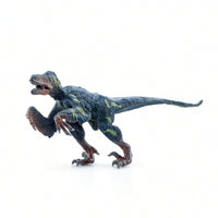 Utahraptor Figurine Detailed Utahraptor Figure Textured Carnivore Toy for Shelf, Desk
