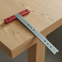 T-Shaped Ruler Exact Layout Carpentry Ruler Long-Lasting for Construction