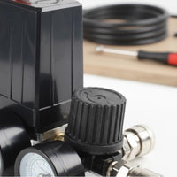 Easy to Install Air Pressure Regulator Assembly Heavy Duty Compressor Control Valve for Workshop