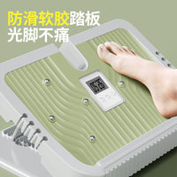 计时拉筋板斜踏板小腿拉伸器站立健身压腿部辅助器材瘦腿拉筋神器