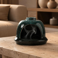 Palo Wood Holder Decorative Ceramic Incense Burner Heat-Resistant