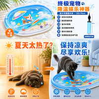 厂家直销宠物水床加厚猫咪注水冰垫拍拍垫夏天凉席猫窝冰窝批发