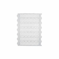 Reinforced Piglet Slatted Panel Double-Rib Manure Drain Board Plastic Farm Flooring White for Piglets
