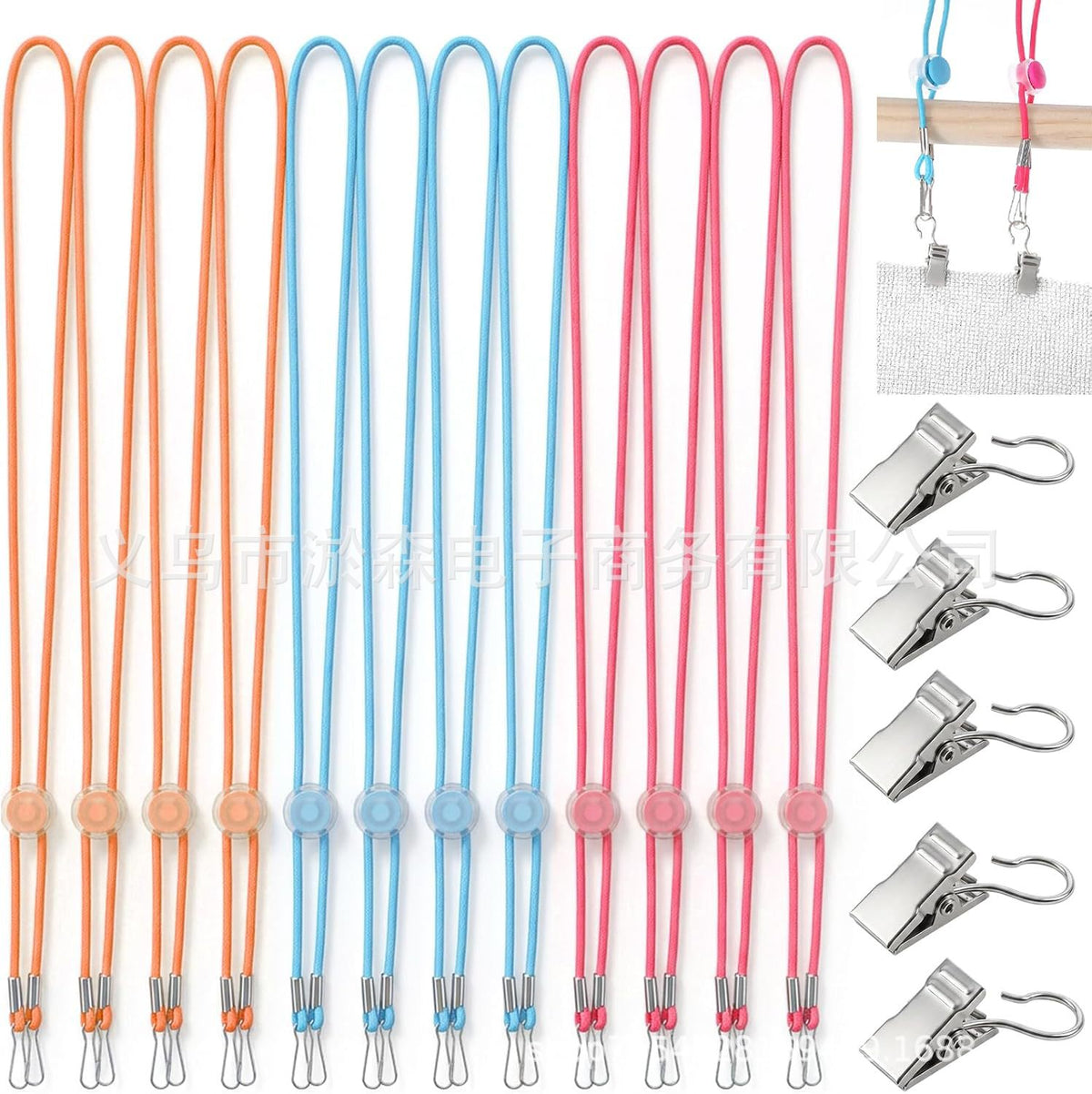 24 Cross Stitch Side Tension Clips, Adjustable Fabric Clamps for Embroidery
