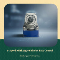 Mini Angle Grinder, Variable Speed Electric Rotary Tool, Grinding, Polishing, Cutting, for DIY Projects, Woodworking, Metalworking, Handcraft