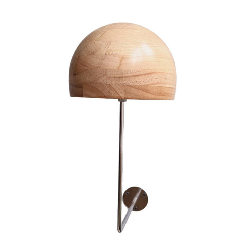 Wall Hat Rack Solid Wood Hat Rack with Hook Sturdy for Dressing Room