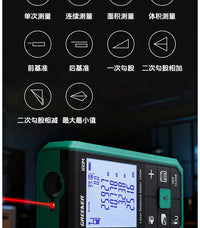 绿林激光测距仪高精度手持激光尺电子红外线测量尺距离仪器量房仪