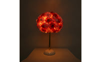 Flower Lamp with Rose Lampshade Soft Glow Bedside Lamp Decorative Night Light Tabletop for Bedroom