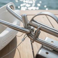 Boat Hinge Bracket Set Stainless Steel Boat Mount Heavy Duty