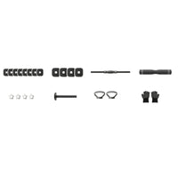 Adjustable Dumbbell Set Non-Roll Weights Non-Slip for Home Gym, Beginners