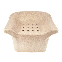 Shower Stool with Drainage Holes Portable Foam Shower Stool Non-Slip Bath Seat for Seniors, Young Children
