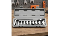 Organized Socket Wrench Kit Portable Ratchet and Socket Set Heavy Duty Ratchet Set Long-Lasting for Mechanics, Auto Repair, Garage
