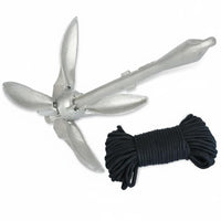 Inflatable Boat Anchor 3.2 Kg Galvanized Boat Anchor for River, Harbor