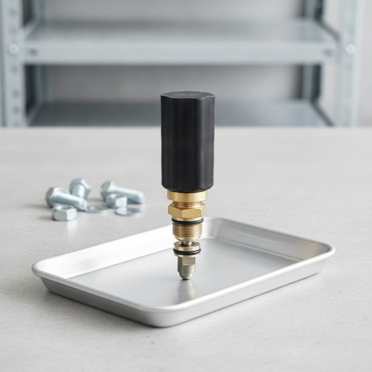 Pressure Regulating Control Component Brass Pressure Washer Control Component Threaded Replacement Part for Maintenance Technicians, Professionals