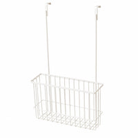 Cabinet Door Basket with Hook Open Wire Basket with Hooks Small for Pantry