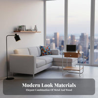 Single-Door Metal Locker utilitarian Look Bedside Table sturdy for Living Room