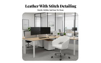 Armless Rolling Chair Support Office Furniture Easy Assembly for Students