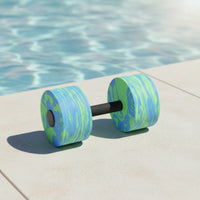 Water Dumbbell with Foam Weights Soft Aquatic Exercise Dumbbells Easy-Grip Pool Resistance Bar for Swimmers, Fitness Enthusiasts, Rehabilitation