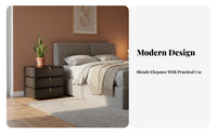 Rotate Storage Storage Unitary Rotating Design Bedside Table Minimalist & Design Versatile for Adults, Students, Bedroom