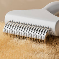 Dematting Comb Detangles Knots Pet Deshedding Brush Stainless Steel